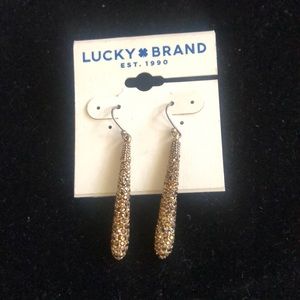 Lucky Brand Jewel Tone Drop Earrings